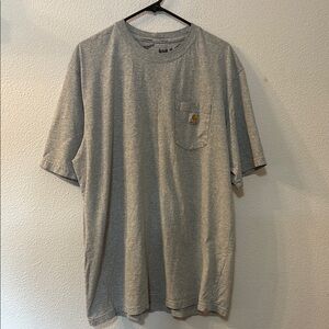 Carhartt Men's Gray Pocket T-Shirt